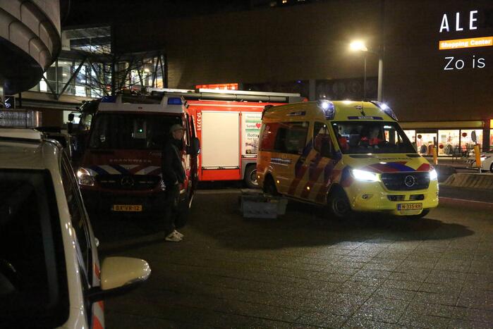 Hulpdiensten ingezet bij gekraakt kantoorpand