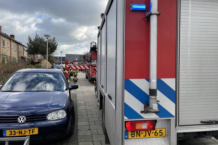Brandweer ingezet voor brand in schoorsteen