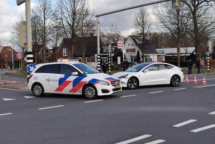 Twee auto's betrokken bij ongeval