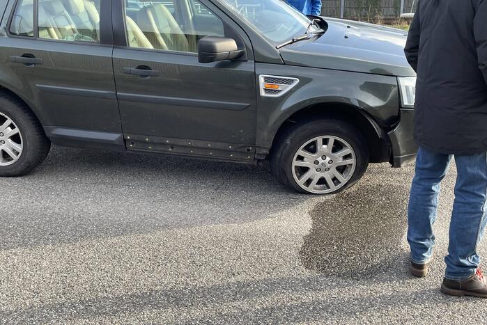 Botsing tussen twee voertuigen