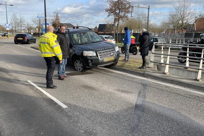 Botsing tussen twee voertuigen