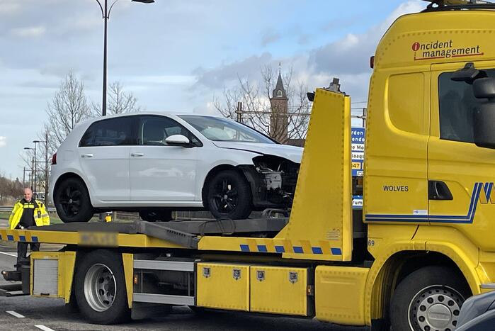 Botsing tussen twee voertuigen