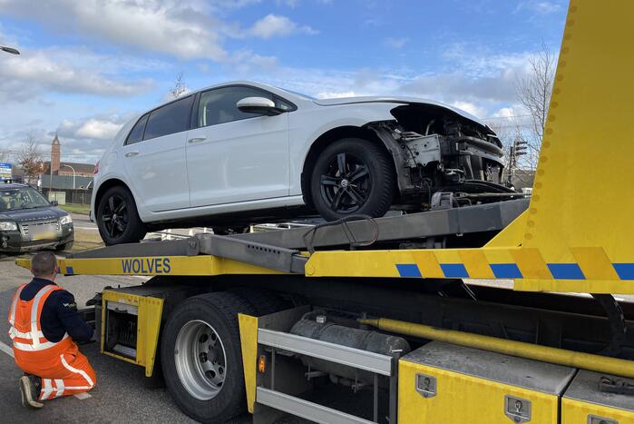 Botsing tussen twee voertuigen