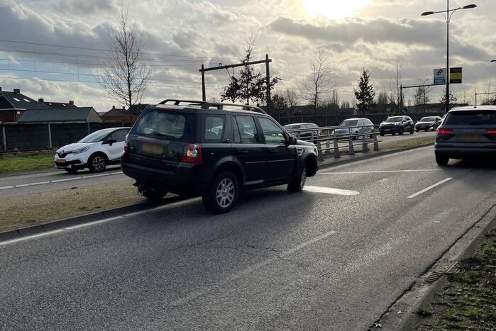 Botsing tussen twee voertuigen