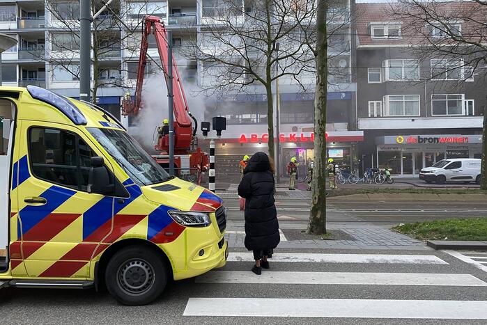 Grote brand in horecapand