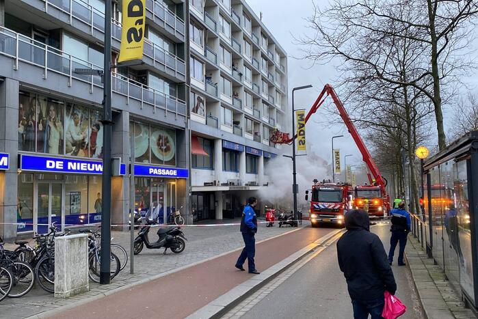Grote brand in horecapand