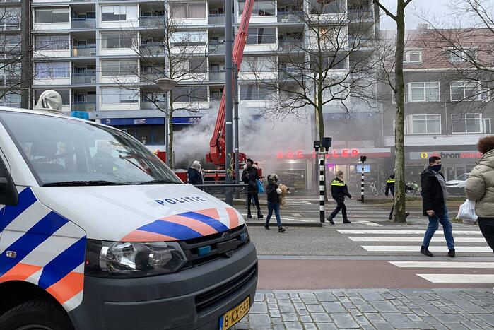 Grote brand in horecapand