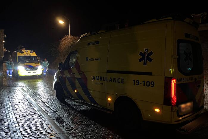 Scooterrijder gaat onderuit en raakt gewond