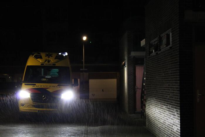 Persoon raakt gewond na val van trap