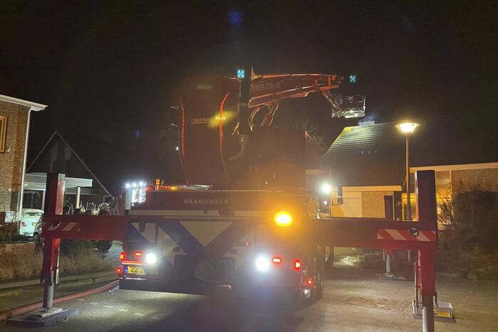 Asbest aangetroffen bij brand in schoorsteen