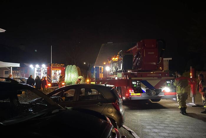 Asbest aangetroffen bij brand in schoorsteen