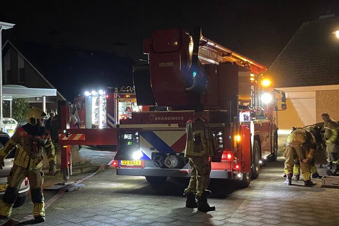 Asbest aangetroffen bij brand in schoorsteen