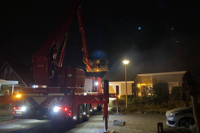 Asbest aangetroffen bij brand in schoorsteen