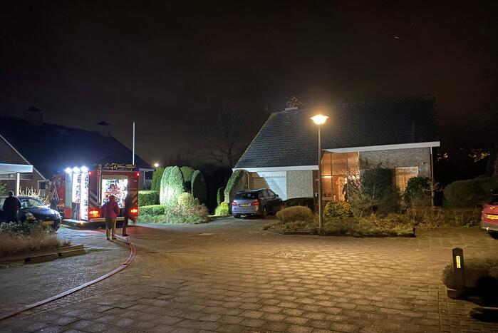 Asbest aangetroffen bij brand in schoorsteen