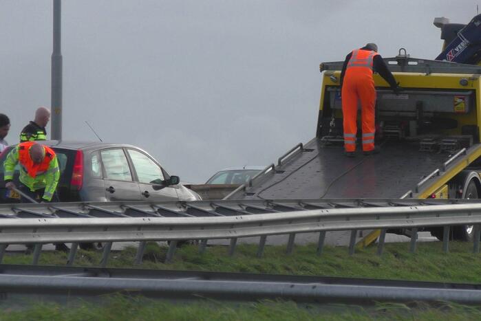 Veel schade na botsing