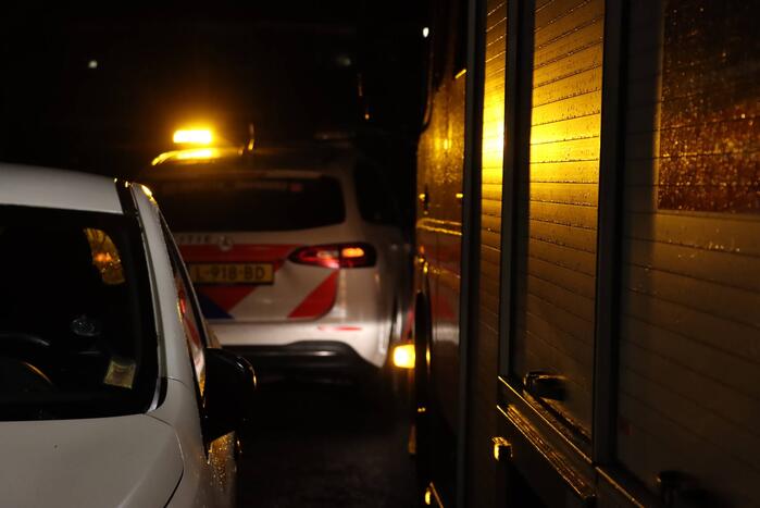 Rookontwikkeling bij brand in schoorsteen