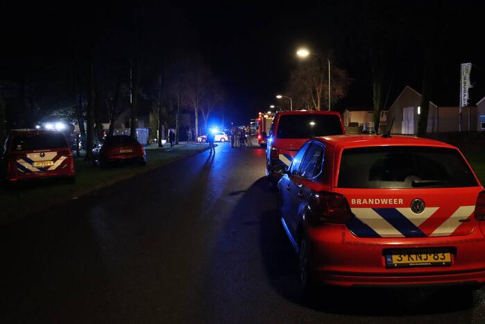 Grote brand in meerdere vrachtwagens