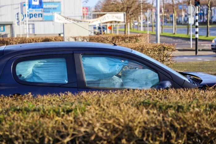 Flinke schade na kop-staart aanrijding