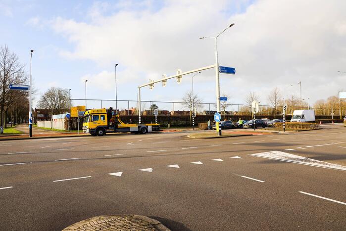 Flinke schade na kop-staart aanrijding