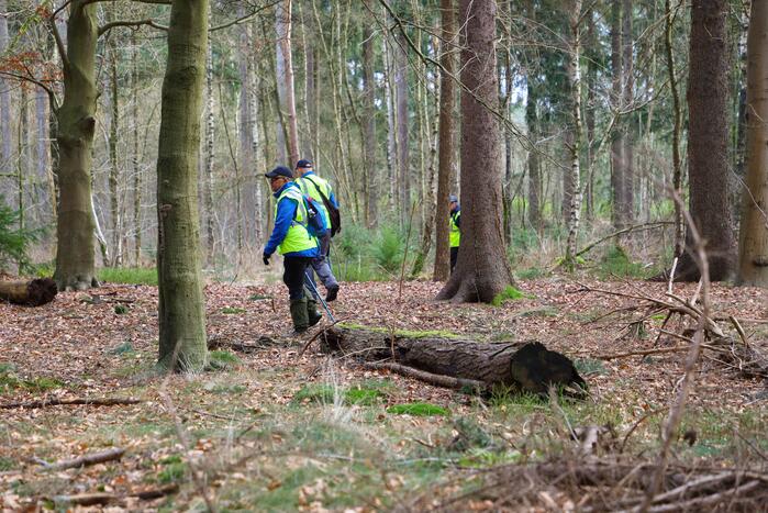 Zoekactie vermiste Martin den Uijl (46) hervat in bosgebied Birkhoven