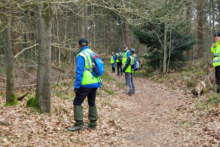 Zoekactie vermiste Martin den Uijl (46) hervat in bosgebied Birkhoven