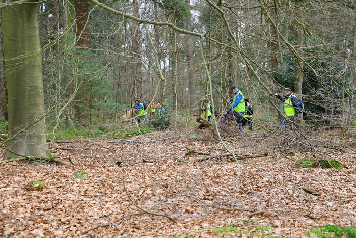 Zoekactie vermiste Martin den Uijl (46) hervat in bosgebied Birkhoven