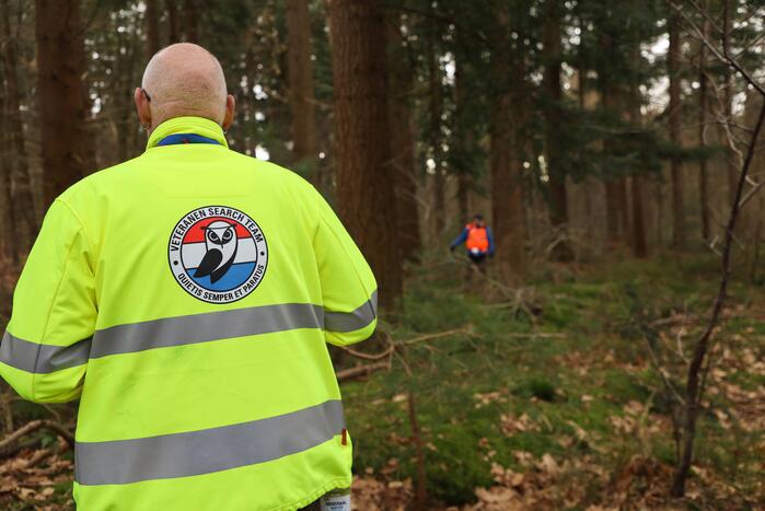 Zoekactie vermiste Martin den Uijl (46) hervat in bosgebied Birkhoven