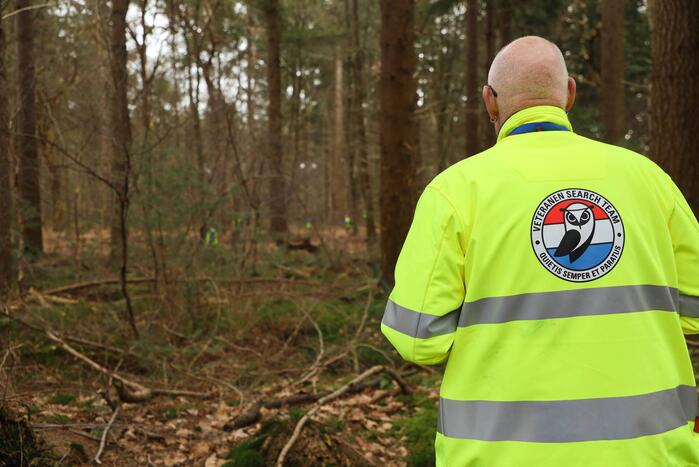 Zoekactie vermiste Martin den Uijl (46) hervat in bosgebied Birkhoven