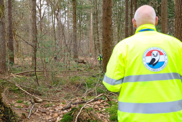 Zoekactie vermiste Martin den Uijl (46) hervat in bosgebied Birkhoven