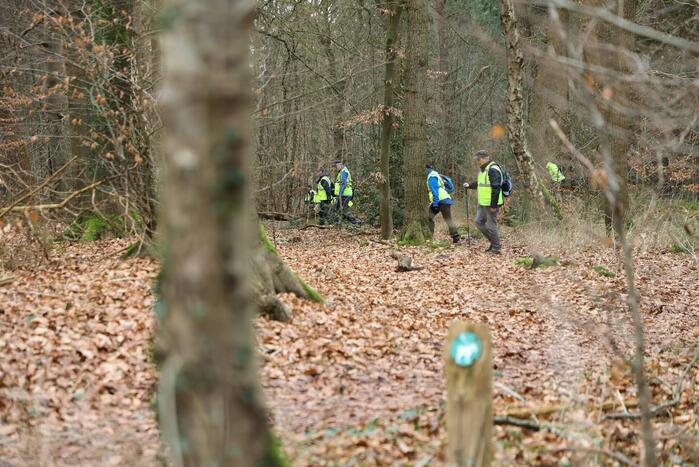Zoekactie vermiste Martin den Uijl (46) hervat in bosgebied Birkhoven