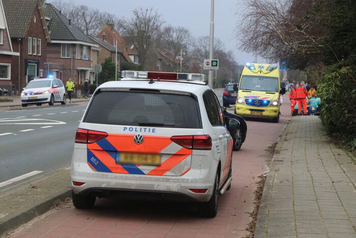 Fietser zwaargewond na ongeval