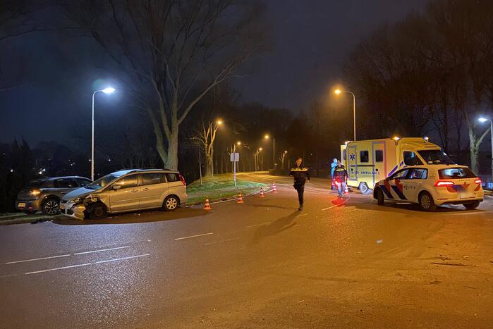 Schade aan personenauto's door ongeval