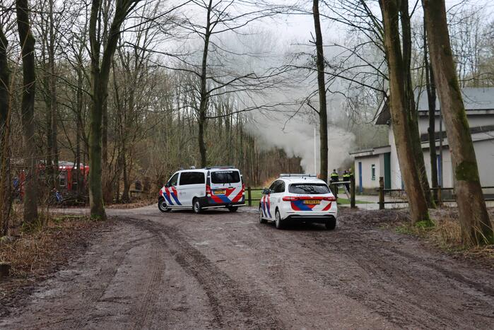 Aanhouding na autobrand bij scouting