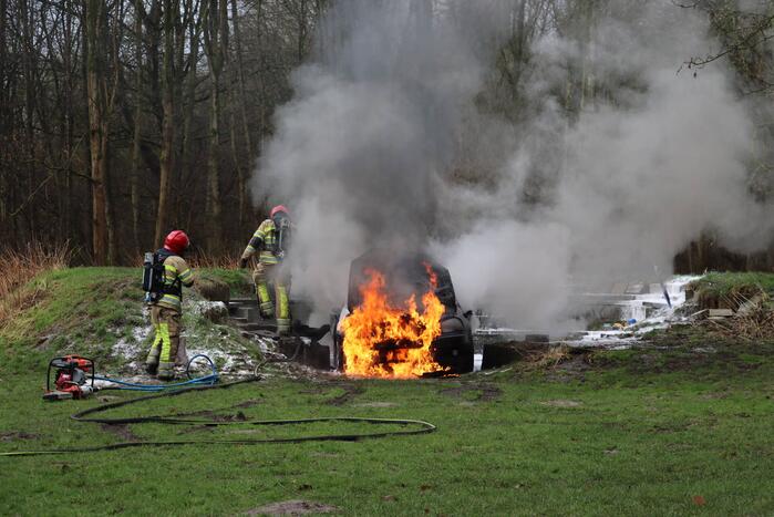 Aanhouding na autobrand bij scouting