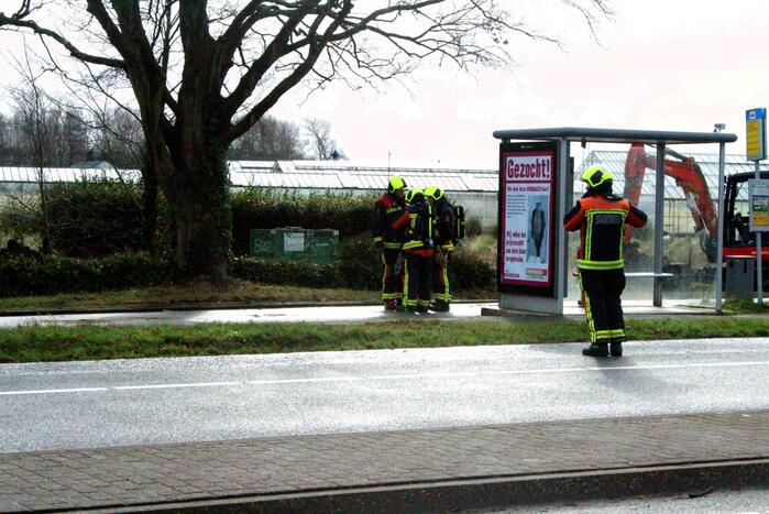 Gaslekkage door graafwerkzaamheden