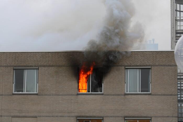 Uitslaande brand bij GGZ-instelling