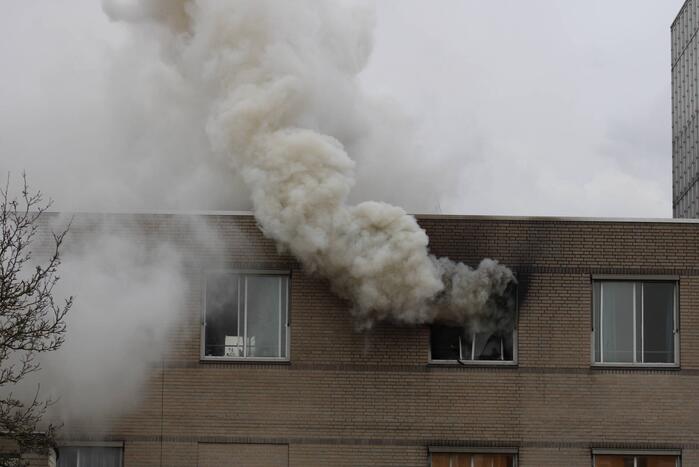 Uitslaande brand bij GGZ-instelling