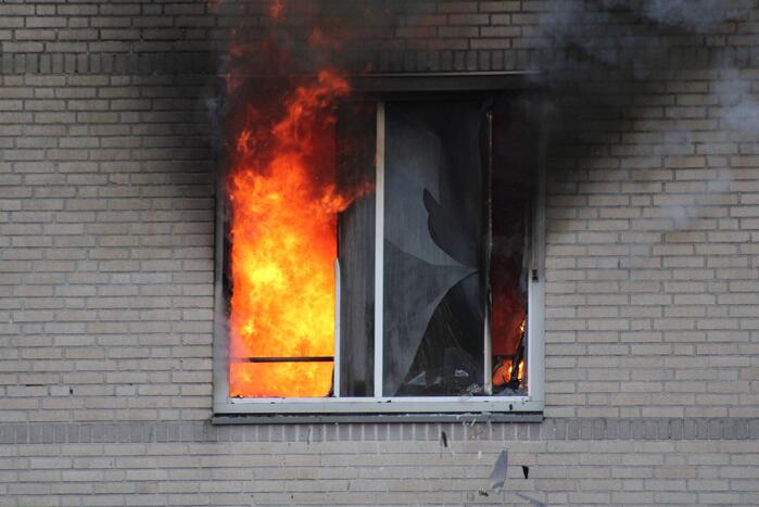 Uitslaande brand bij GGZ-instelling