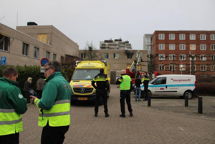 Uitslaande brand bij GGZ-instelling