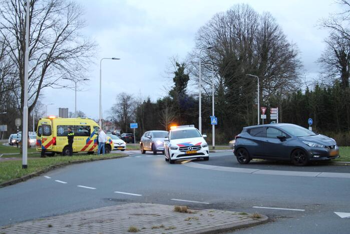 Ongeval tussen bakfiets en personenauto