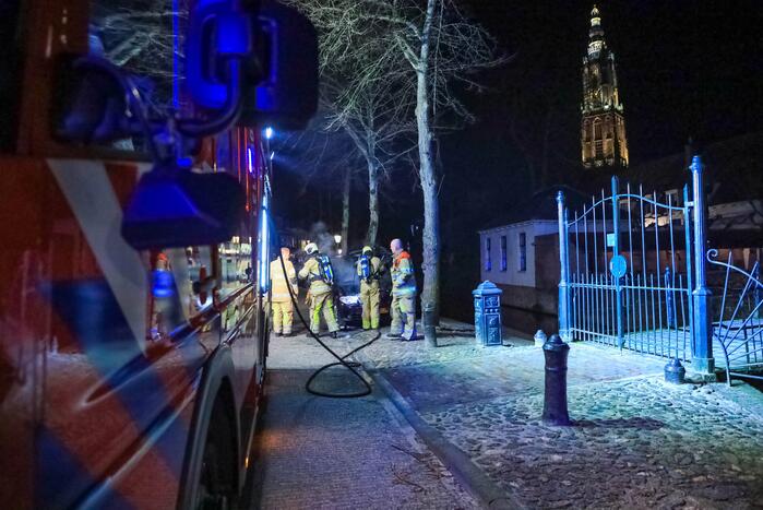 Opnieuw brand in auto