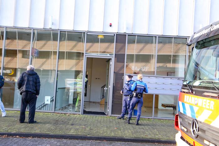 Woning geventileerd na brandmelding