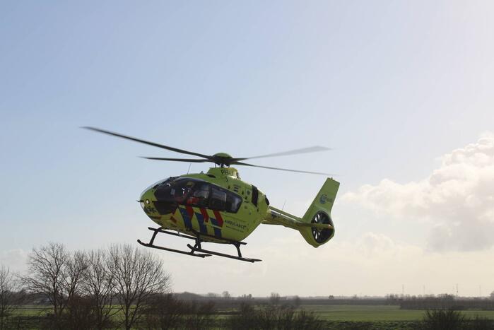 Traumahelikopter ingezet na aantreffen persoon