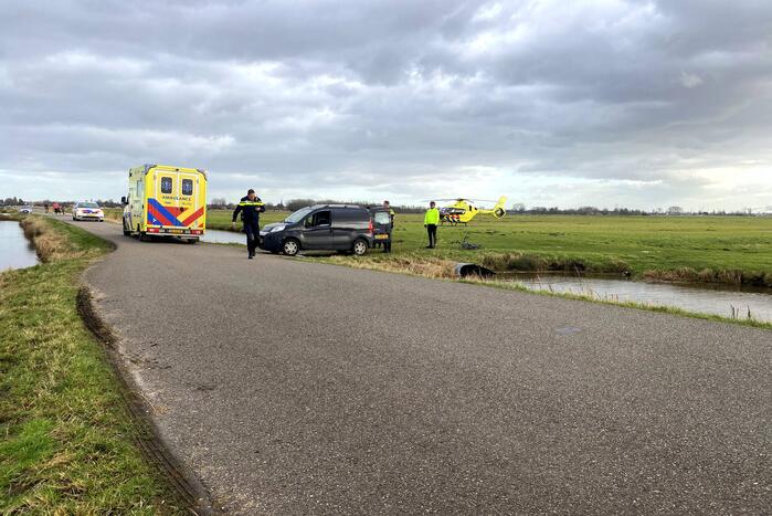 Wielrenner gewond bij aanrijding met auto