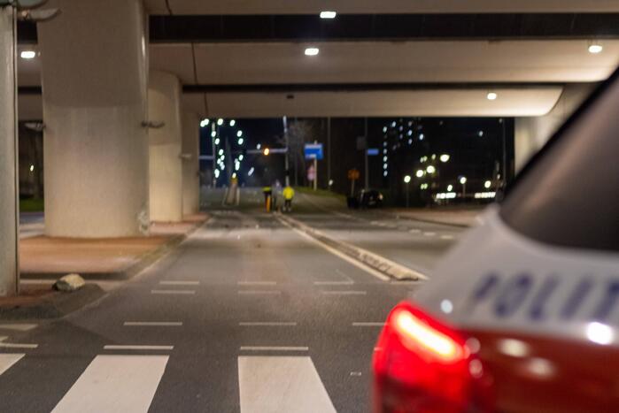 Gewonde bij botsing tegen verkeerspaal