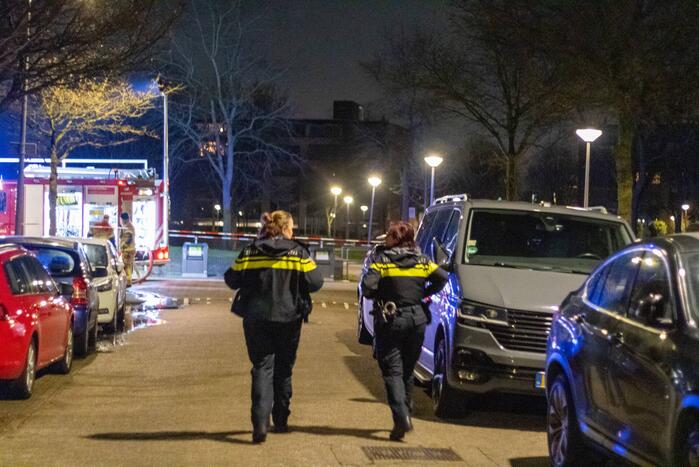 Audi met buitenlandse kenteken volledige uitgebrand