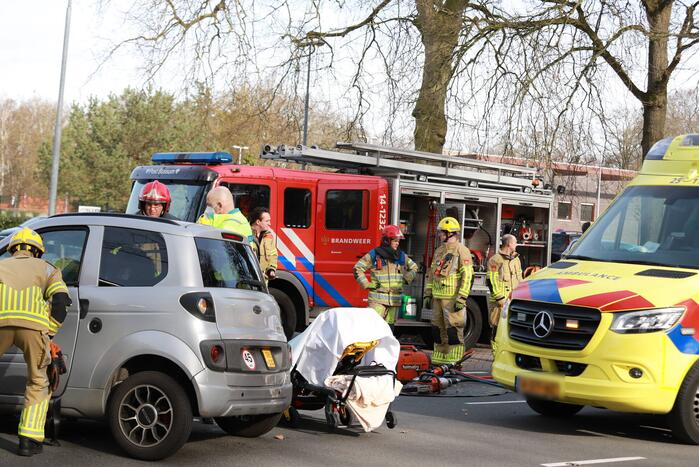 Hulpdiensten ingezet bij ongeval