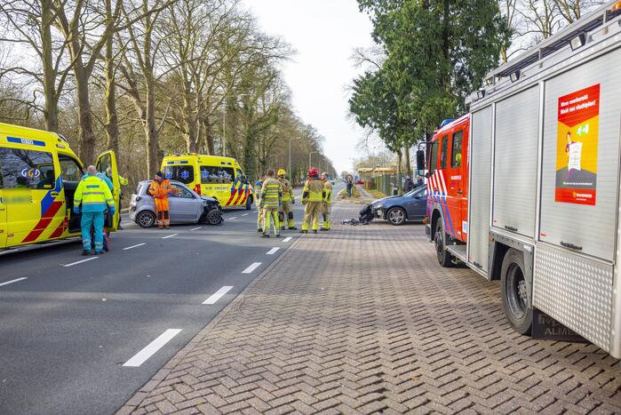 Hulpdiensten ingezet bij ongeval
