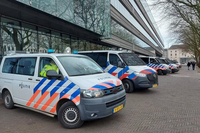 Corona demonstratie van start op Malieveld