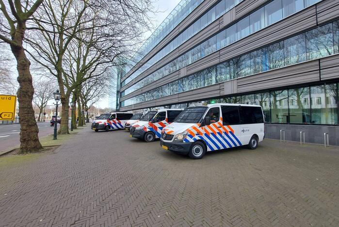 Corona demonstratie van start op Malieveld